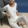 T-shirt doppiata misto cashmere - immagine 4