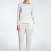 T-shirt doppiata misto cashmere